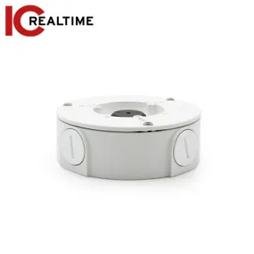 IC Realtime - MNT-JUNCTION BOX 1 / Round Junction Box For Mini Domes And Round Base Bullets