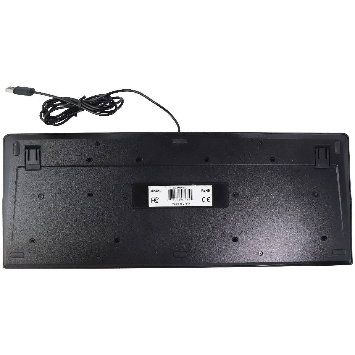 iMicro (KB-IM898RL) Wired USB Keyboard for Windows PC & More - Black