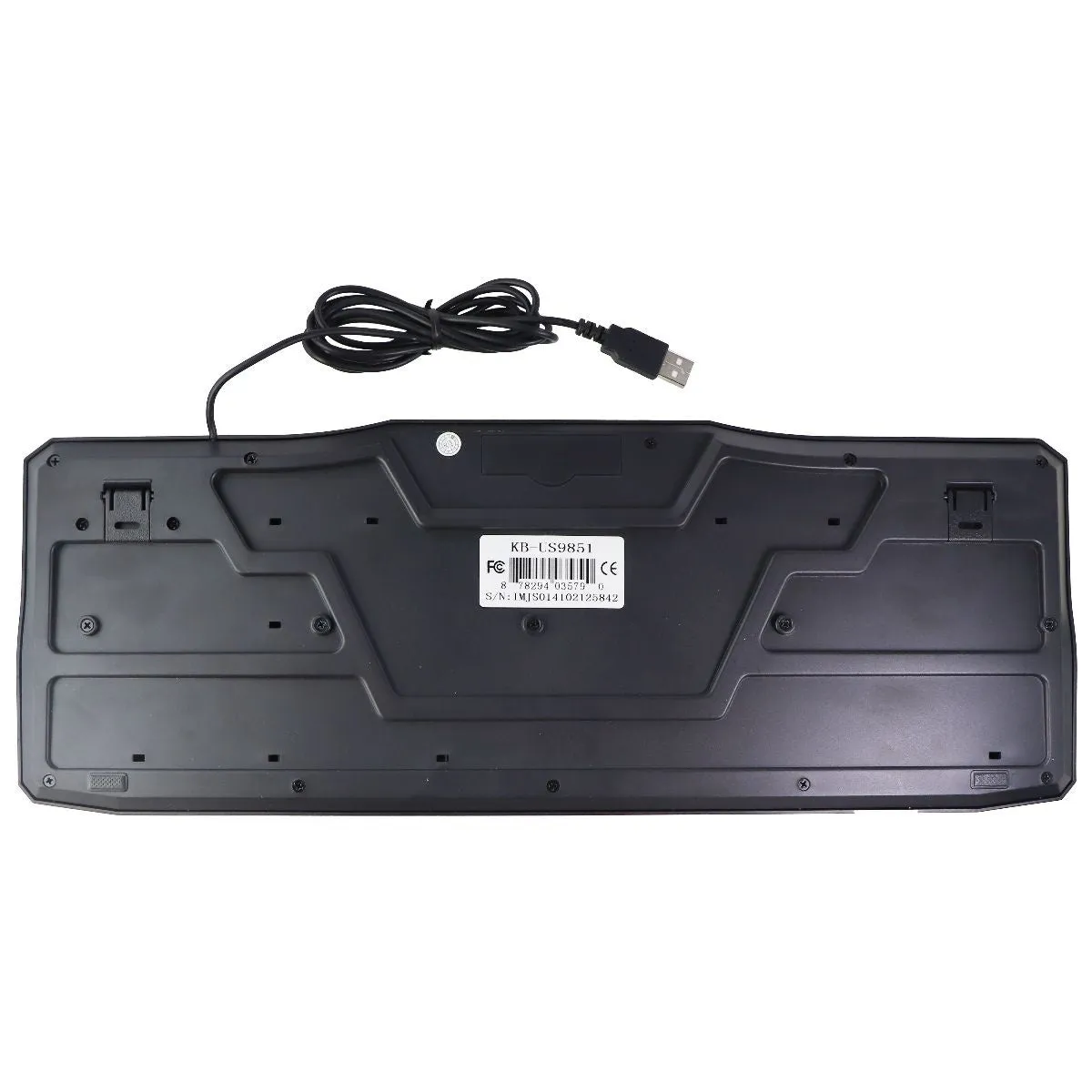 iMicro (KB-US9851) 107-Key Wired USB Keyboard (English)