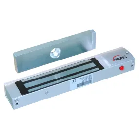 Indoor Magnetic Lock. 300 lbs (136 kg) of Holding Force. 12 VDC / 24 VDC - VIS-ML300LED Visionis
