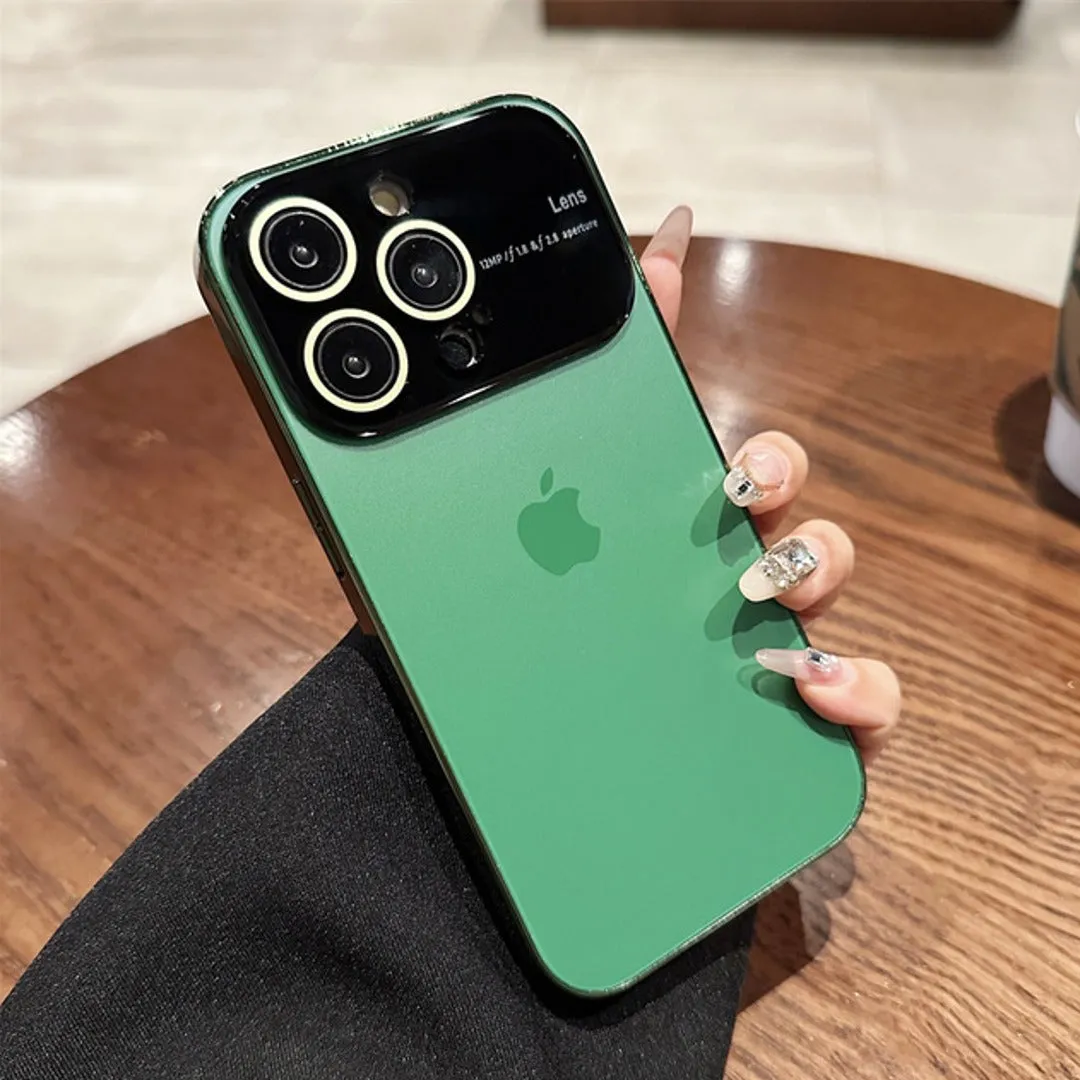 iPhone 13 Series Ultra Slim Matte Shockproof Full Lens Case