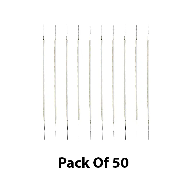 Jonard Tools - 30 AWG - Kynar Wire - Pre-Cut - Blue - Silver Plated Copper - Pack of 50 - Optional Colors - Optional Length