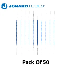 Jonard Tools - 30 AWG - Kynar Wire - Pre-Cut - Blue - Silver Plated Copper - Pack of 50 - Optional Colors - Optional Length