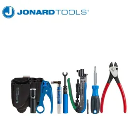 Jonard Tools - COAX Tool Kit with Universal Compression Tool for RG59/6/7/11 Cables