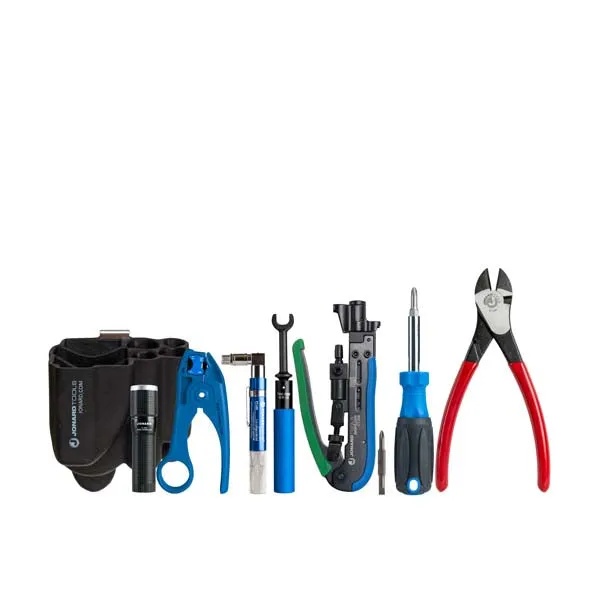 Jonard Tools - COAX Tool Kit with Universal Compression Tool for RG59/6/7/11 Cables