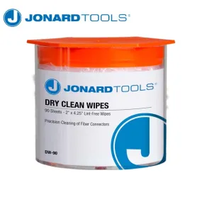 Jonard Tools - Dry Wipes for Cleaning Fiber