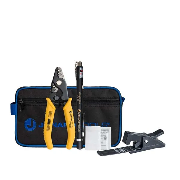 Jonard Tools - Fiber Optic Connector Clean and Prep Kit - w/ Cleaver