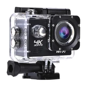 K&F Concept AT-Q1 4K30FPS Sport Action Camera Ultra HD Camcorder 13MP WiFi Waterproof Camera (Black)