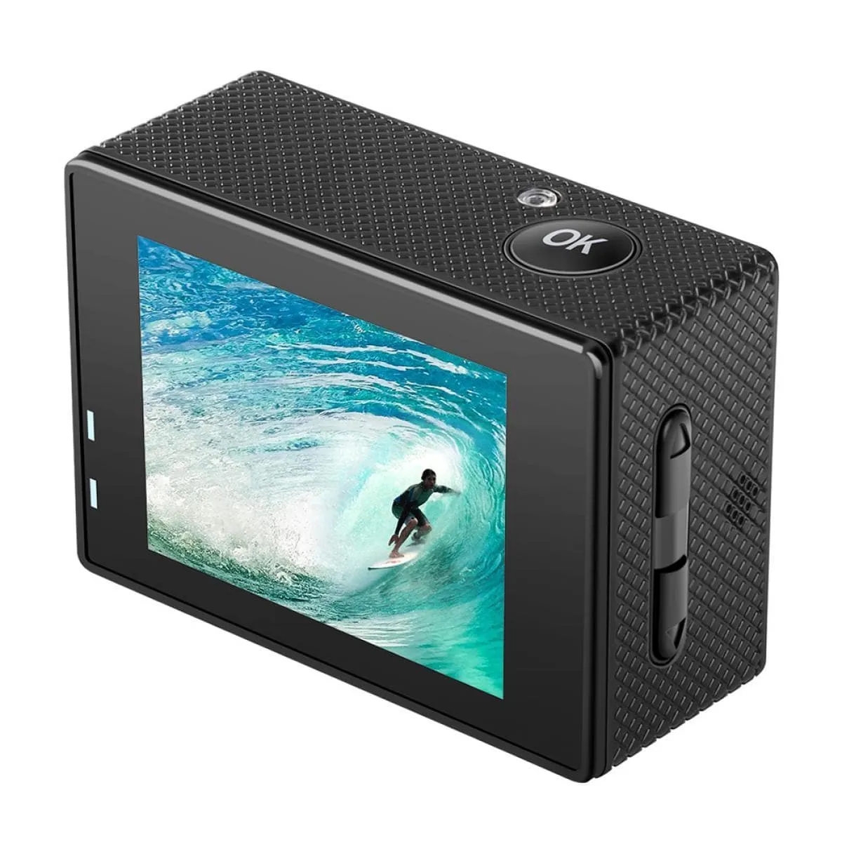 K&F Concept AT-Q40C 4K60FPS  Sport Action Camera Ultra HD Camcorder 13MP WiFi Waterproof Camera  (Black)