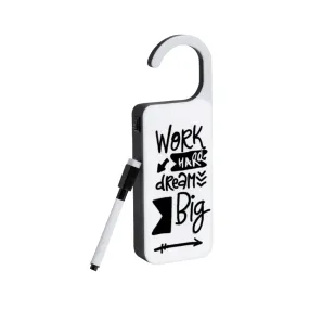 Katrin Message Hanger with Bright Light