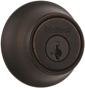 Kwikset 660 Single Cylinder Deadbolt Venetian Bronze