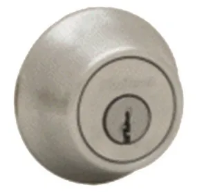 Kwikset 660 Single Cyliner Deadbolt Satin Chrome Clear Pack Keyed Alike 6