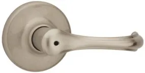Kwikset Dorian Privacy Lockset Satin Nickel
