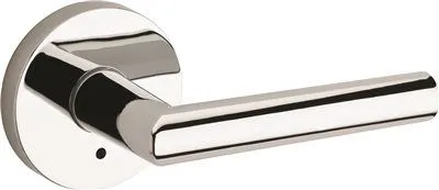 Kwikset Milan Privacy Lever Polished Chrome