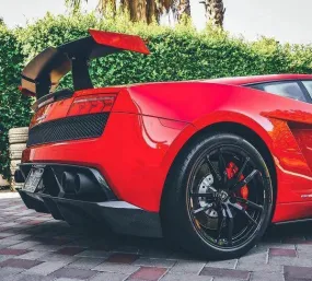 Lamborghini Gallardo / LP560 Super Trefeo Style Carbon Fiber Rear Wing
