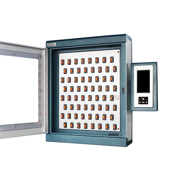 Landwell - I Keybox 64 - Intelligent Key Management System - Android OS - Single Cabinet - Key Safe - RFID  - 64 Key slots