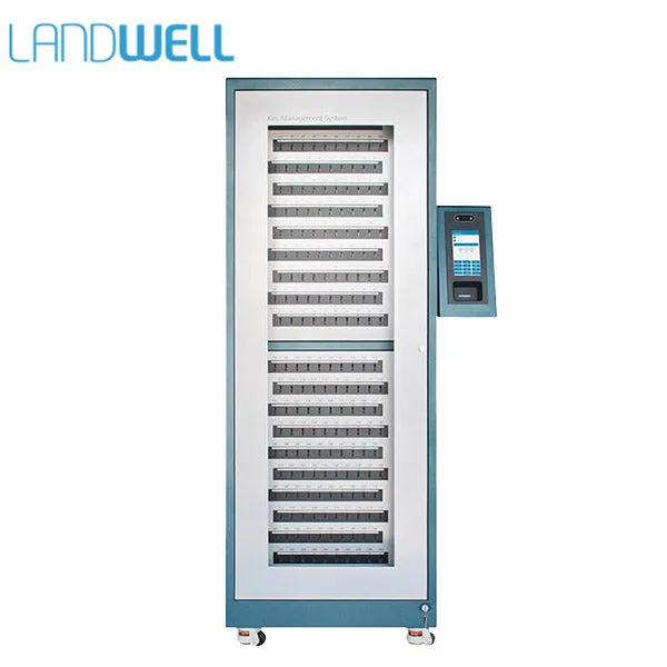 Landwell - I Keybox - Intelligent Key Management System - Android OS - Double Cabinet - Key Safe - RFID - Optional Key slots