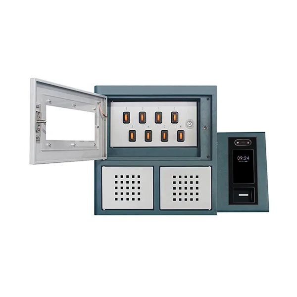 Landwell - I Keybox - Intelligent Key Management System - Android OS - Single Cabinet - Key Safe - RFID - 2 Locks - 8 Key slots