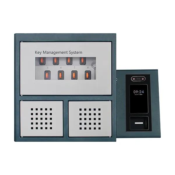 Landwell - I Keybox - Intelligent Key Management System - Android OS - Single Cabinet - Key Safe - RFID - 2 Locks - 8 Key slots