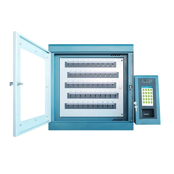 Landwell - I Keybox - Intelligent Key Management System - Android OS - Single Cabinet - Key Safe - RFID - Expandable - Optional Key slots