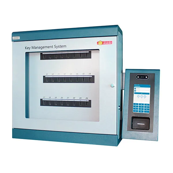 Landwell - I Keybox - Intelligent Key Management System - Android OS - Single Cabinet - Key Safe - RFID - Expandable - Optional Key slots