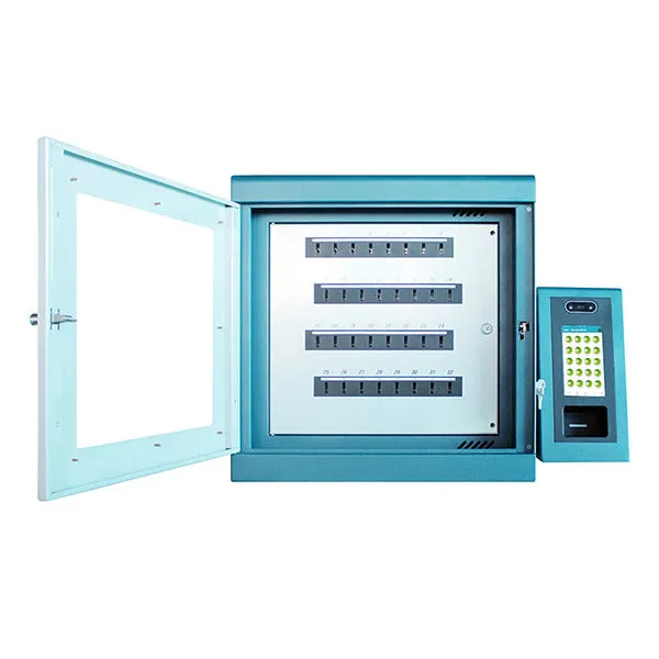 Landwell - I Keybox - Intelligent Key Management System - Android OS - Single Cabinet - Key Safe - RFID - Expandable - Optional Key slots