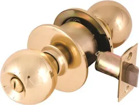 Legend Grade 2 Privacy Knob Polished Brass