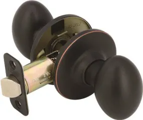 Legend Passage Egg Knob Oil Rubbed Bronze
