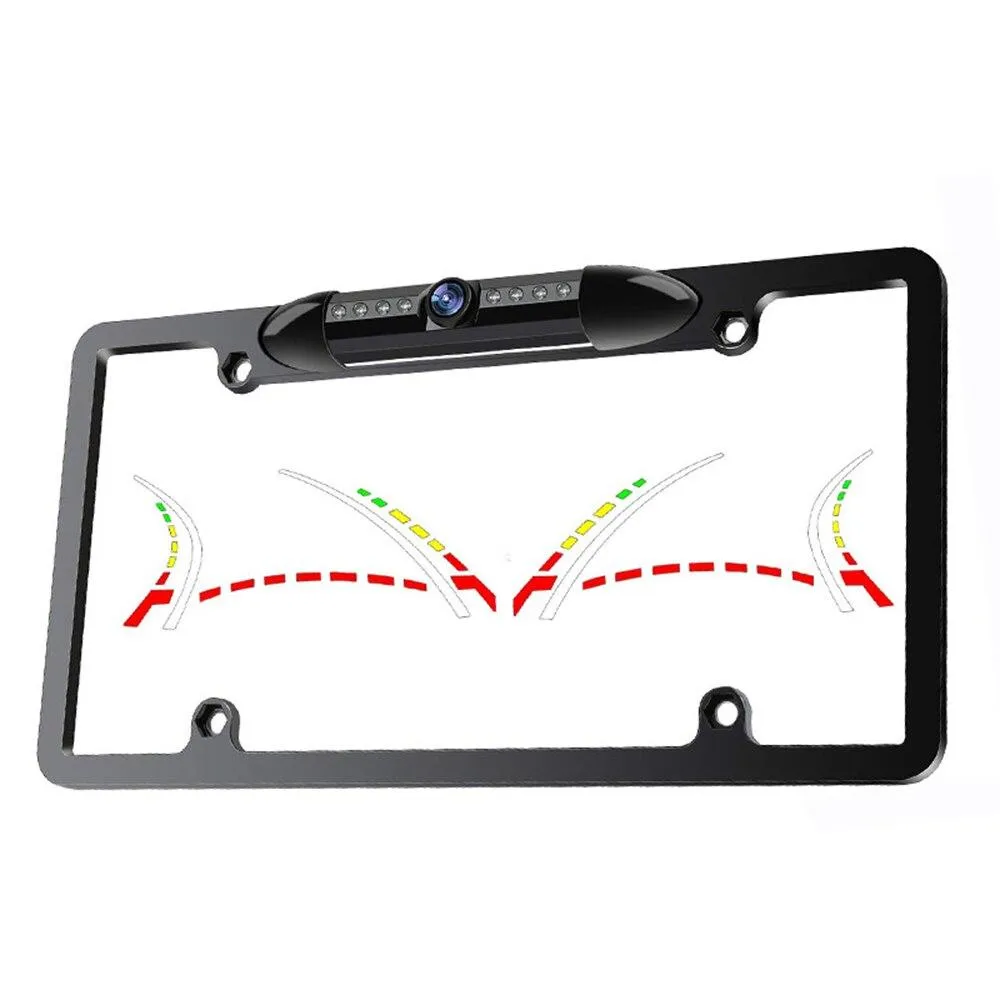 License Plate Frame Rear View Camera