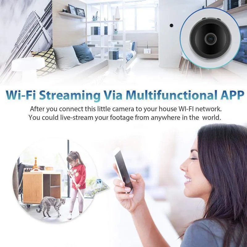 Lifesparking™1080p Magnetic WiFi Mini Camera