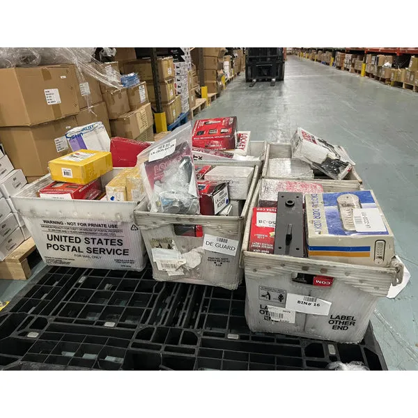 Lockey - Open Pallet Auction Bundle - 50 Mechanical Keypad Locks & Accessories - 37 Different Models - Don't Miss Out!
