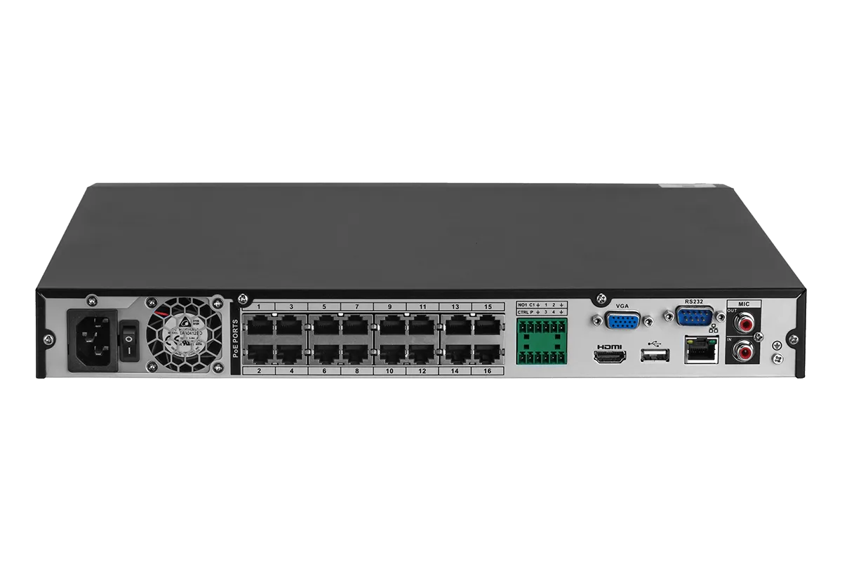 Lorex Fusion 4K (16 Camera Capable) 3TB Wired NVR System with 8 IP Bullet Cameras and Two 2K Indoor Wi-Fi Cameras