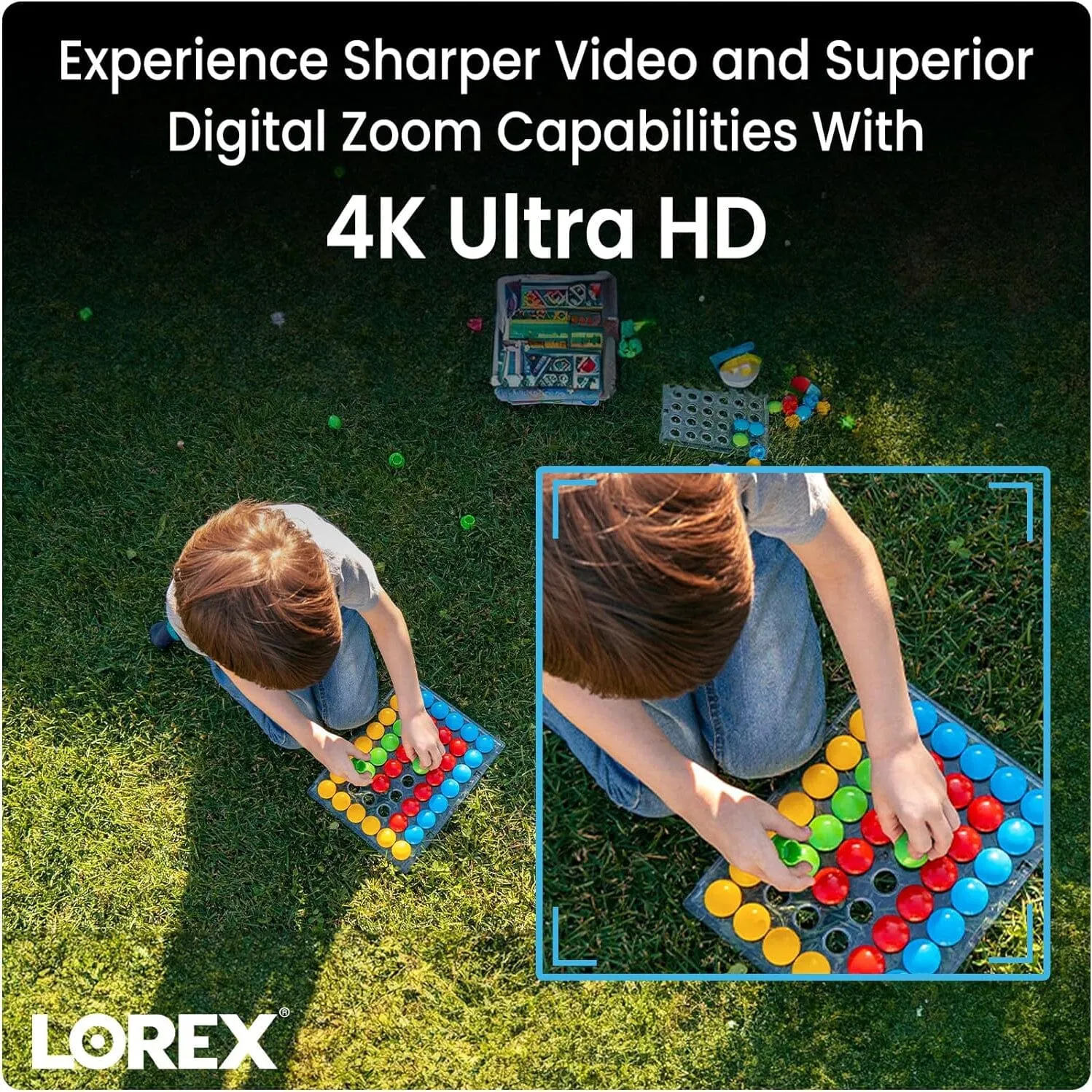 Lorex Indoor/Outdoor 4K IP Security Camera  (Refurbished)