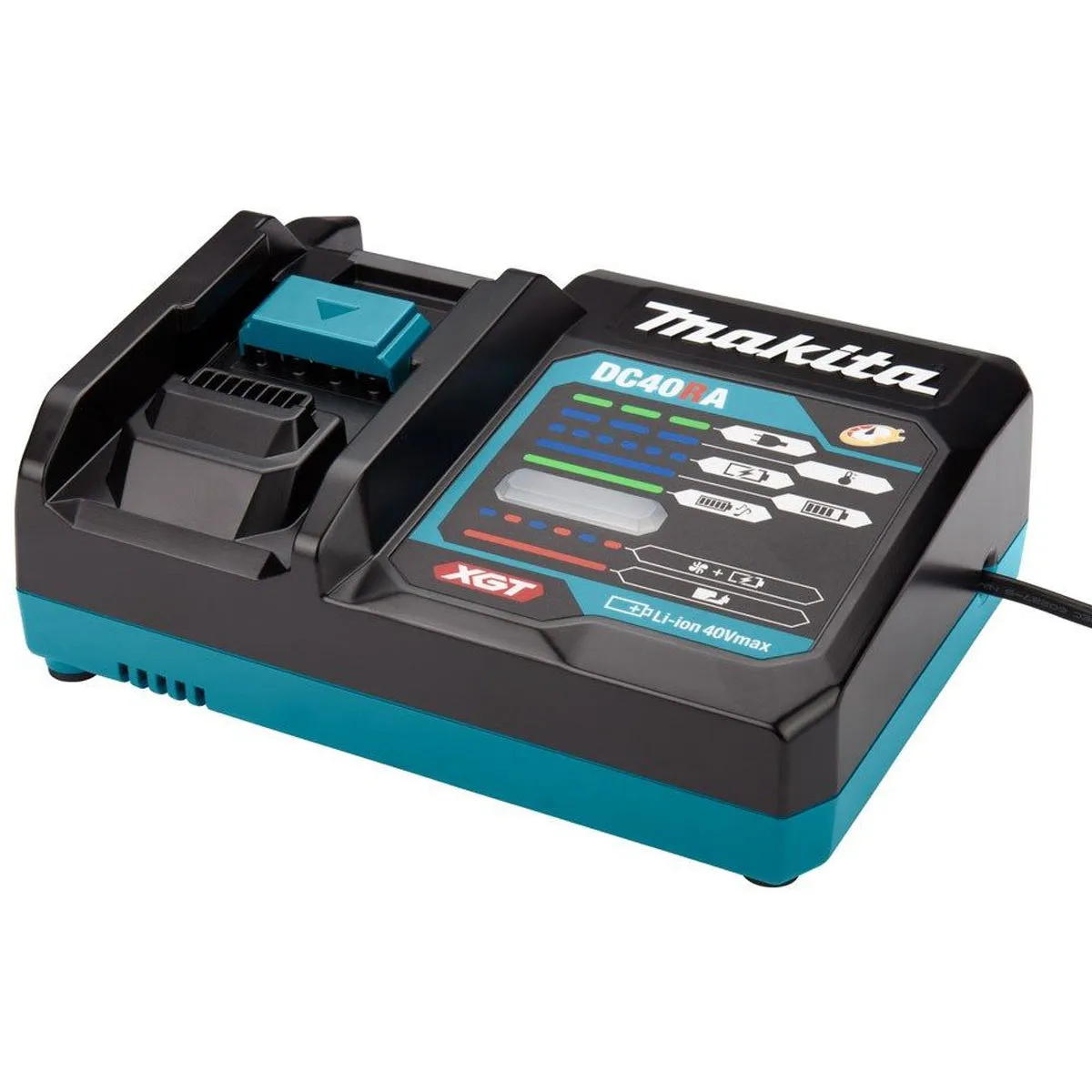 Makita BL4040 40V Li-ion 4.0Ah XGT Battery with Fast Charger & Adaptor