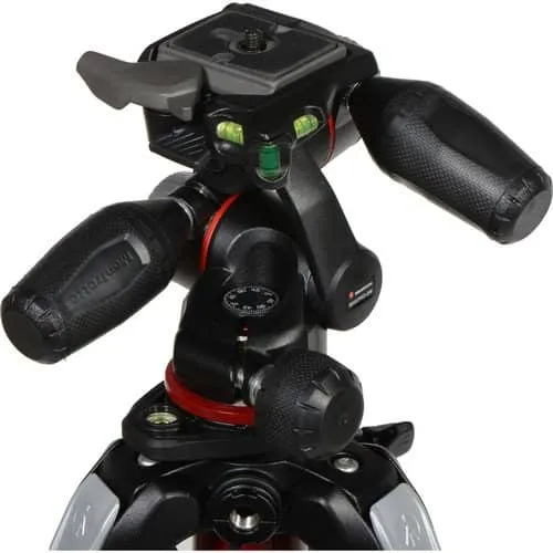 Manfrotto MK190XPRO4-3W 190 Aluminium 4-Section Tripod with Head