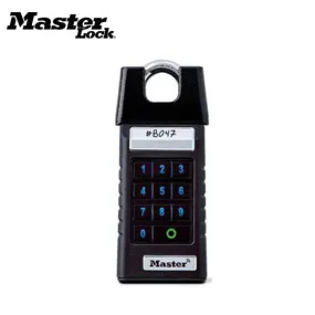 Master Lock - 6400SHENT - ProSeries - Shrouded Shackle Padlock - Bluetooth - Outdoors - Keyless