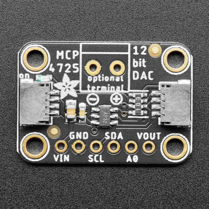 MCP4725 Breakout Board - 12-Bit DAC with I2C Interface