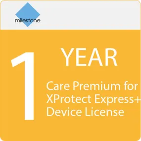 Milestone Care Premium for XProtect Express  Device License (1-Year)