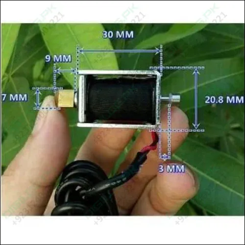 Mini 12v Dc Electric Cabinet Door Lock Electromagnet Push Pull Type