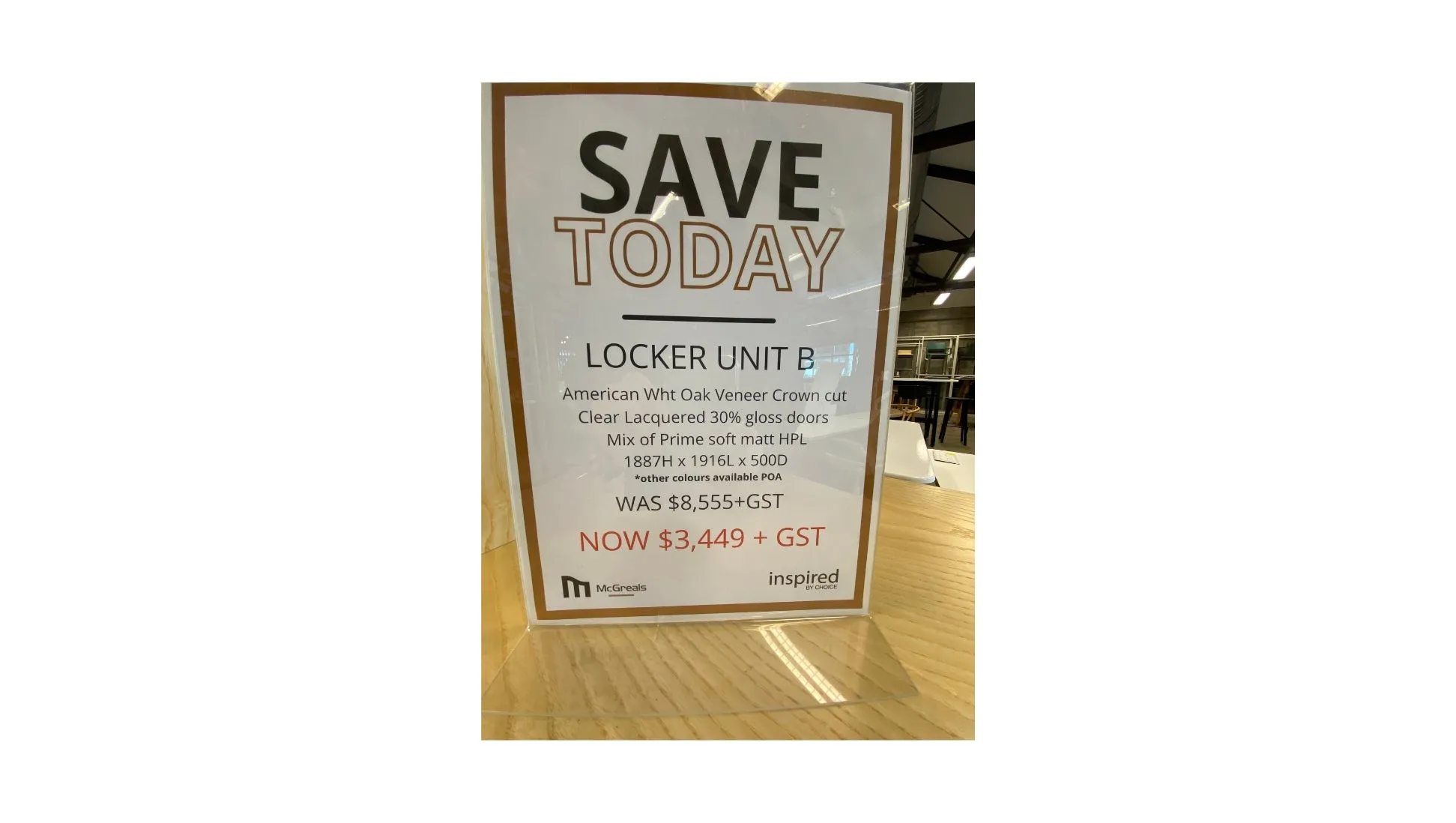Mobile Veneer Locker Unit