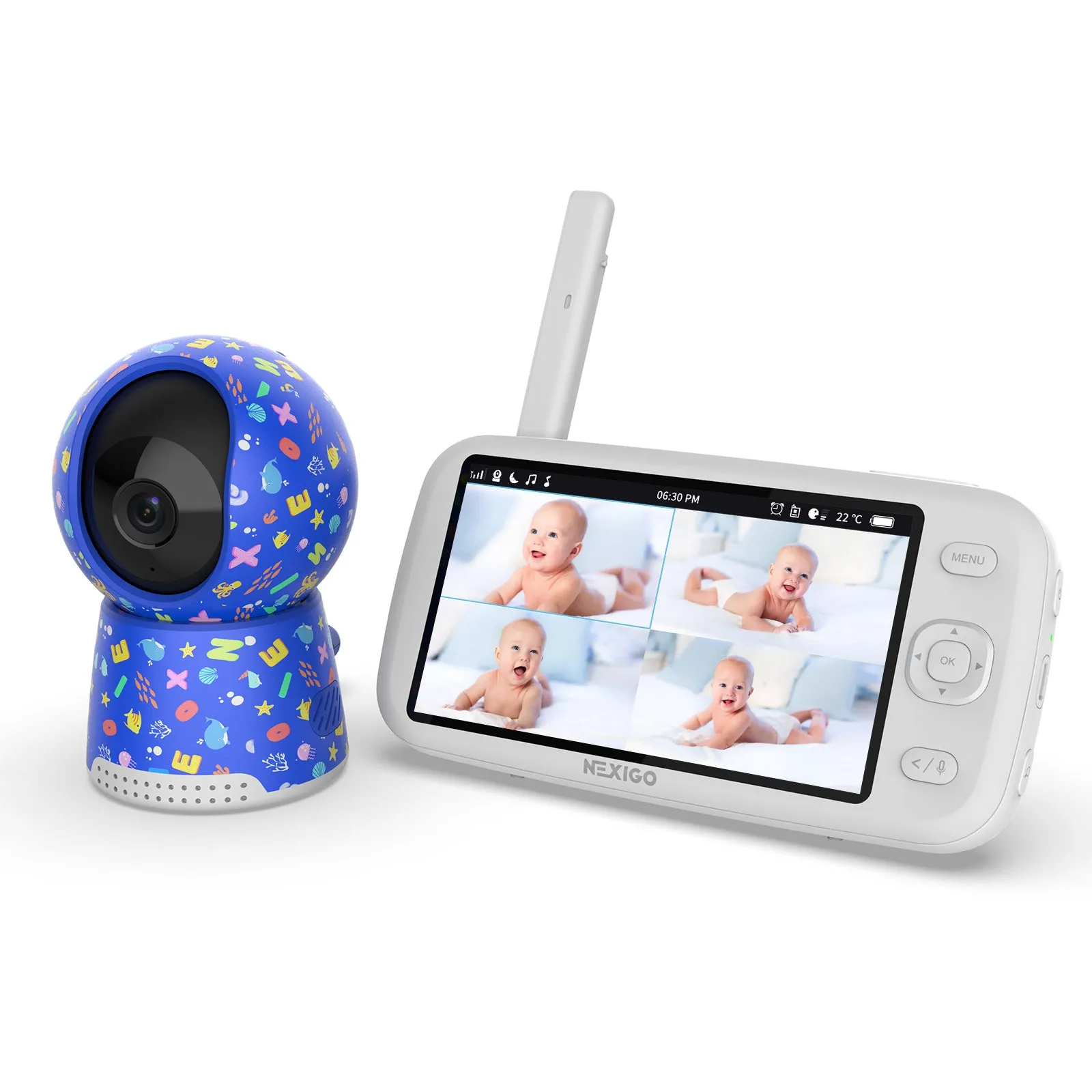 NexiGo B200 Baby Monitor with Camera