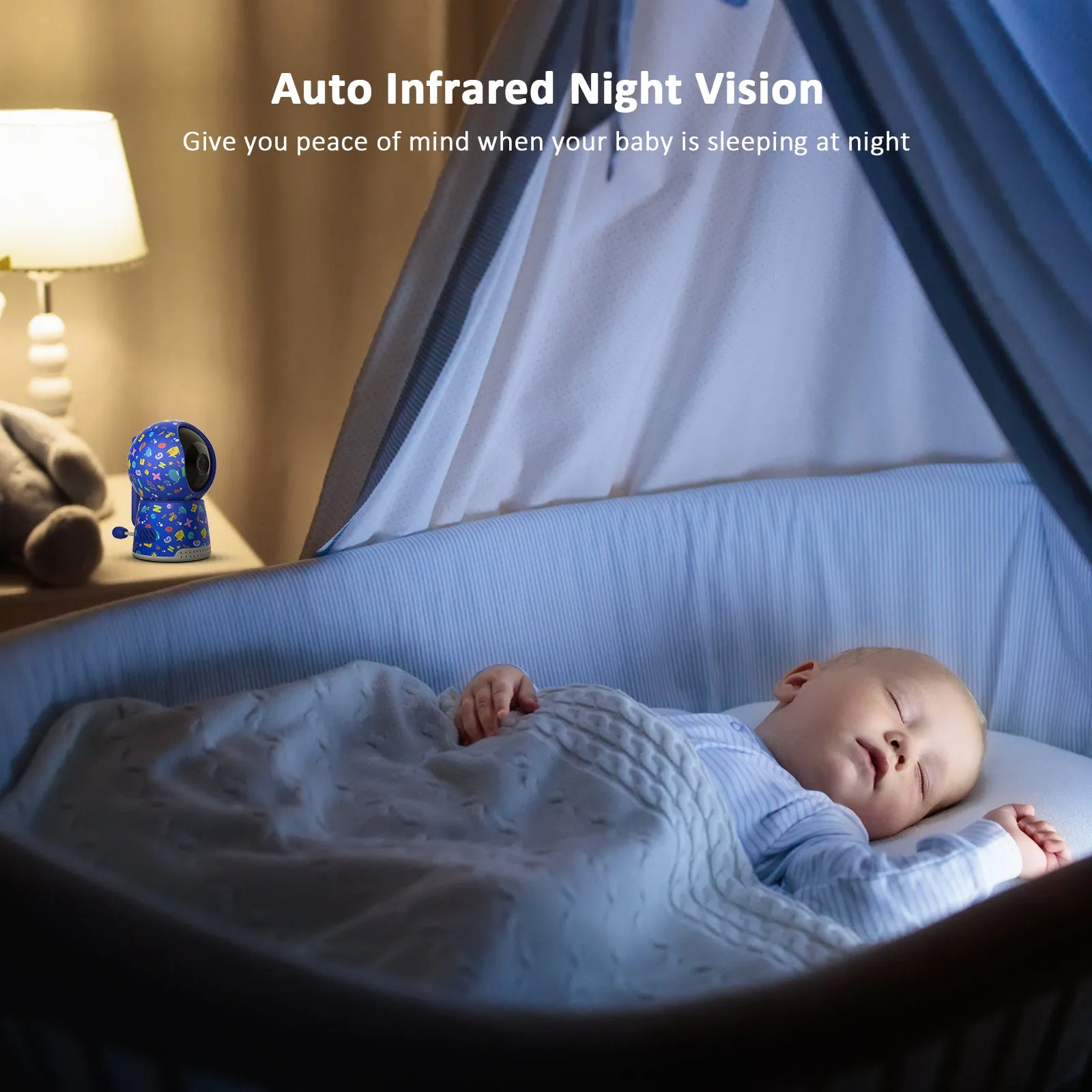 NexiGo B200 Baby Monitor with Camera