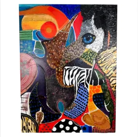 “Night Vision”, Original Art, Mixed Media on Canvas, Joanna Childers- Hanson