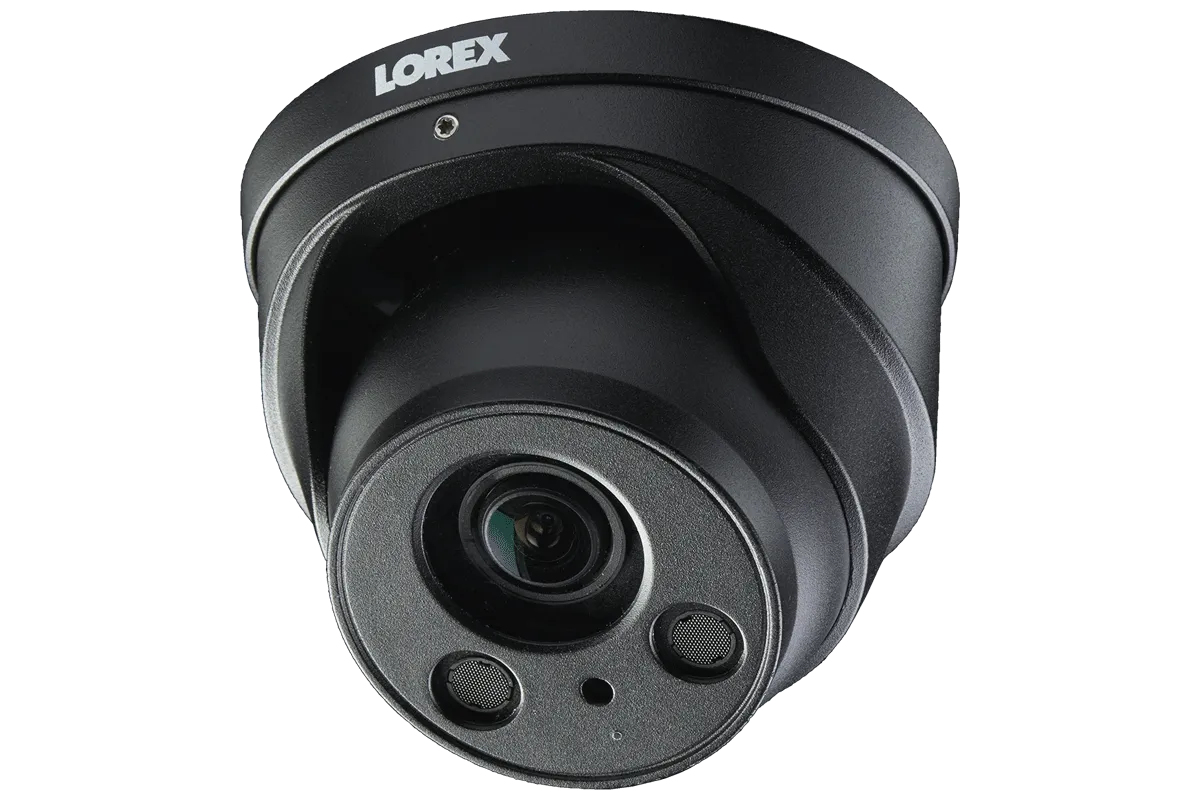 Nocturnal 16-Channel 4K IP NVR System with Twelve Outdoor 4K (8MP) IP Metal 4x Optical Zoom Cameras and Audio Recording