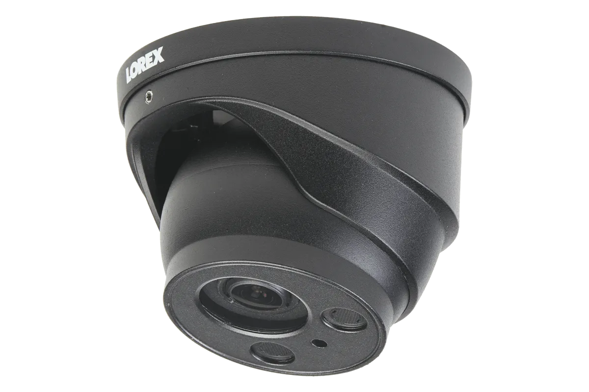 Nocturnal 16-Channel 4K IP NVR System with Twelve Outdoor 4K (8MP) IP Metal 4x Optical Zoom Cameras and Audio Recording