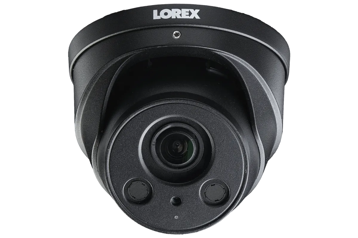 Nocturnal 16-Channel 4K IP NVR System with Twelve Outdoor 4K (8MP) IP Metal 4x Optical Zoom Cameras and Audio Recording