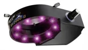 OC White UV2000-B Micro-Lite&reg; High-Intensity Ultraviolet LED Ring Light, 120-240V