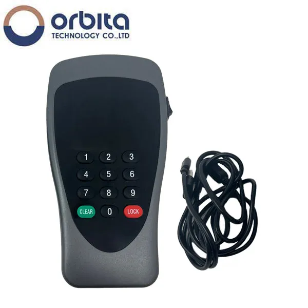 Orbita - CEU - Handheld Hotel Safe Management System - 120 Audit Trail - Emergency Opening - External Power