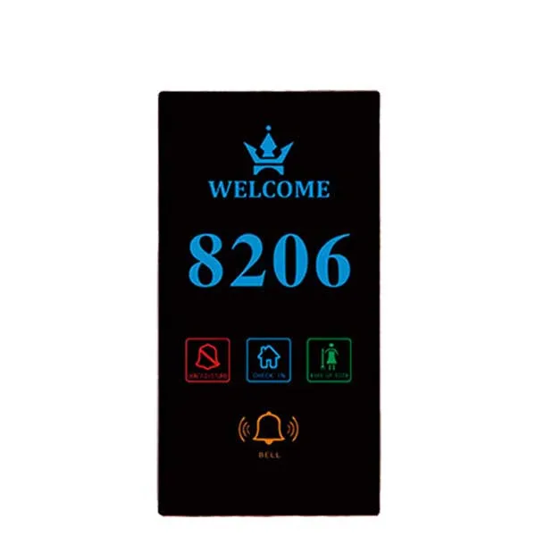 Orbita - DS-258HR - Smart Hotel Door Sign - 220V - Silver - 100K Touch Tested
