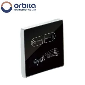 Orbita - DSB-21S - Smart Hotel Touch Switch - 220V - Silver - 100K Touch Tested
